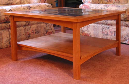 Furniture Design, Mission style coffee table, Woodwork, Fairfield, VA
