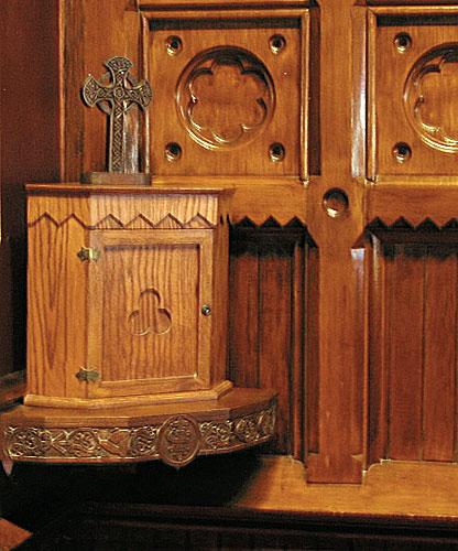 Tabernacle: South River Studio, Lexington VA - Liturgical Furnishings 