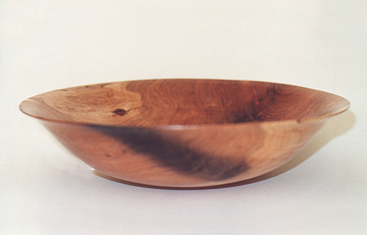 cherry salad Bowl - South River Studio - woodturning