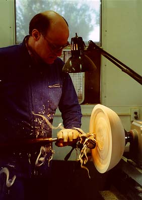 Dennis DiVito woodturning Fairfield,  Virginia